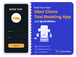 Launch Your Own Uber-Like Taxi Booking App with SpotnRides Today